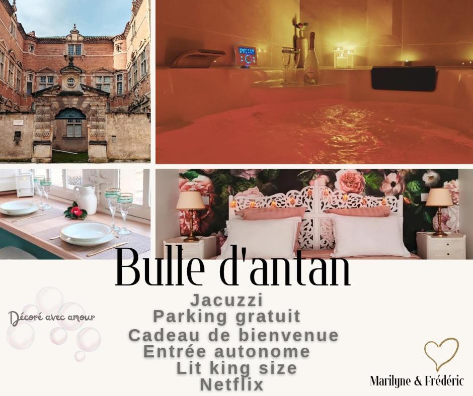 Appartement Bulle D'Antan En Coeur De Ville - Monument Classe Historique - Grand Jaccuzi Castres  Extérieur photo